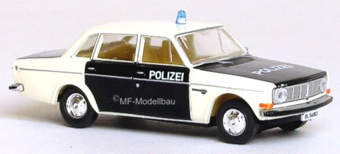 CH 29418 1/87 Brekina Volvo 144 Polizei Schweiz 