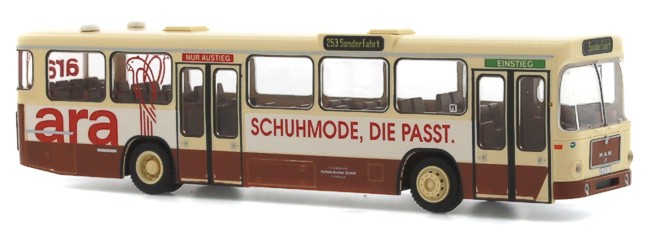 SIKU SUPER 1:50 DIE CAST AUTOBUS URBANO MAN LYON'S CITY BUS ART 3734