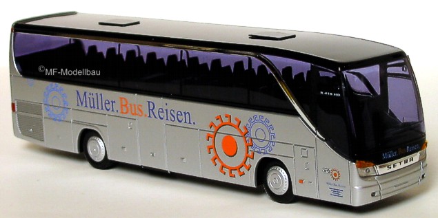Autocars bus miniature Sétra S415 HD AWM bus 1/87 HO