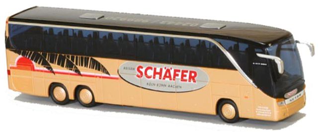 Bus SETRA S417 HDH AWM – Échelle 1/87 HO – Modèle Réduit Plastique Occasion