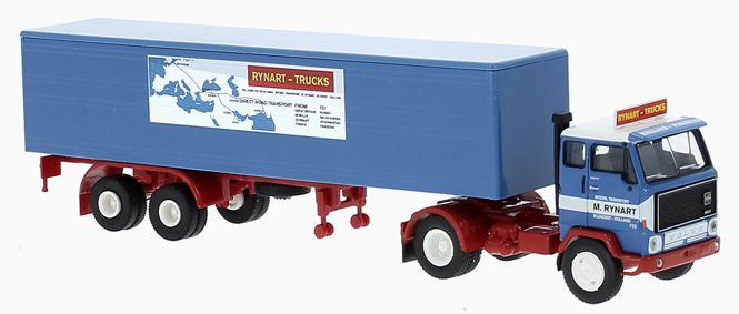 Brekina Daltra Volvo F89 tarpaulin 85673 - Boutique en ligne de modè