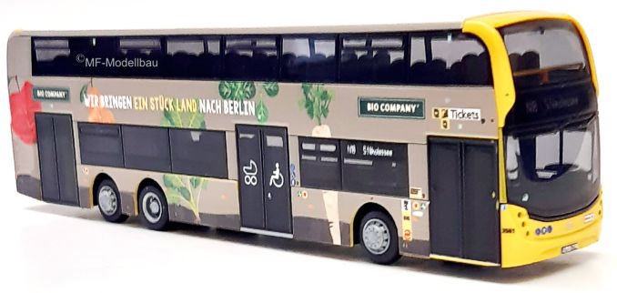Modellino Autobus Rietze 1:87 – Alexander Dennis Enviro 500 Autopostale Svizzera, 78010